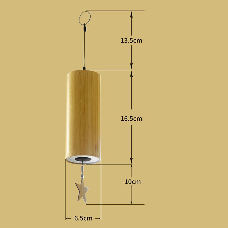 Bamboo Wind Chime Windbell Chimes Craft For Outdoor Garden Decoration