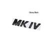 Metal Emblem Car Styling MKIV MKVI MKV Front Grille Sticker Badge for GOLF 4 5 6 7 MK4 MK5 MK6 MK7 VW Jetta PoloKD0