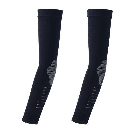 Cooling Arm Sleeves for Men Women, Breathable Ice Silk Arm Cover Sleeves, UV Sun Protection Sports Arm Sleeves, Compression Sleeves for Summer