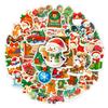 50 Creative Christmas Gift Stickers For Kids, Notebooks, Stationery, Refrigerator Magnets, And Decorative Stickers