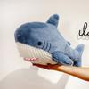 Rabbit Hair Shark Pillow Plush Toy Cute Big Eye Dolphin Doll Pillow Children's Birthday Gift