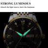 POEDAGAR Casual High Quality Men Watch Waterproof Luminous Leather Original Wristwatch Quartz Business Watches for Men Reloj
