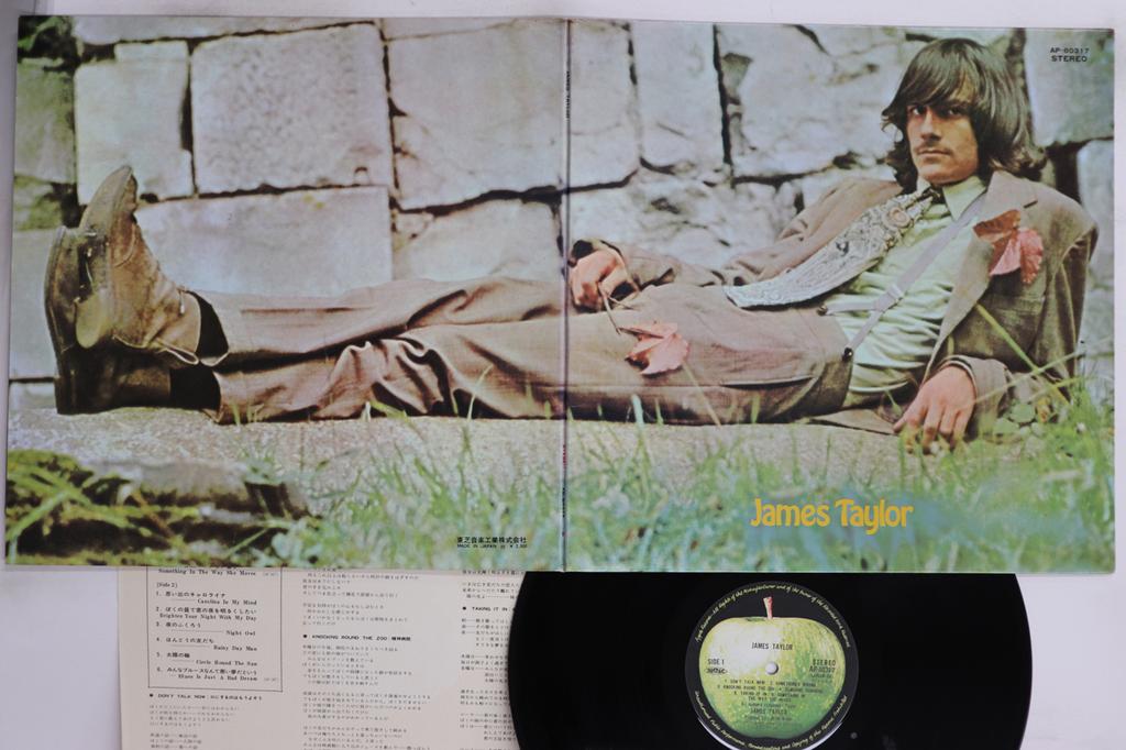 LP Record JAMES TAYLOR - James Taylor AP80317 APPLE 1969 Japan Rock Used
