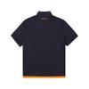 Onoff Men S Collar Neck ShorT Sleeve T ShirT Of9003ga Navy