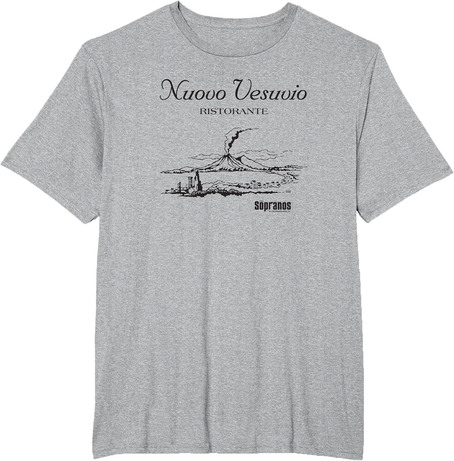 The Sopranos Nuovo Vesuvio Adult T-Shirt S