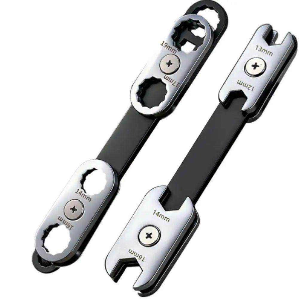 Box Combination Plum Wrench 8-in-1 Multi-Size Adjustable Wrench  Plumbing Repair