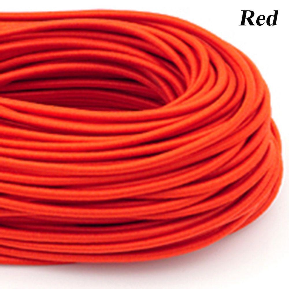 3mm 10m New DIY Line Craft Sewing Rope Round Rubber Colorful Elastic Band