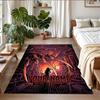 Crystal Velvet Rug Custom Name Text, Soft Non Slip Floor Mat Home DecorA Nightmare On Elm Street Freddy Krueger