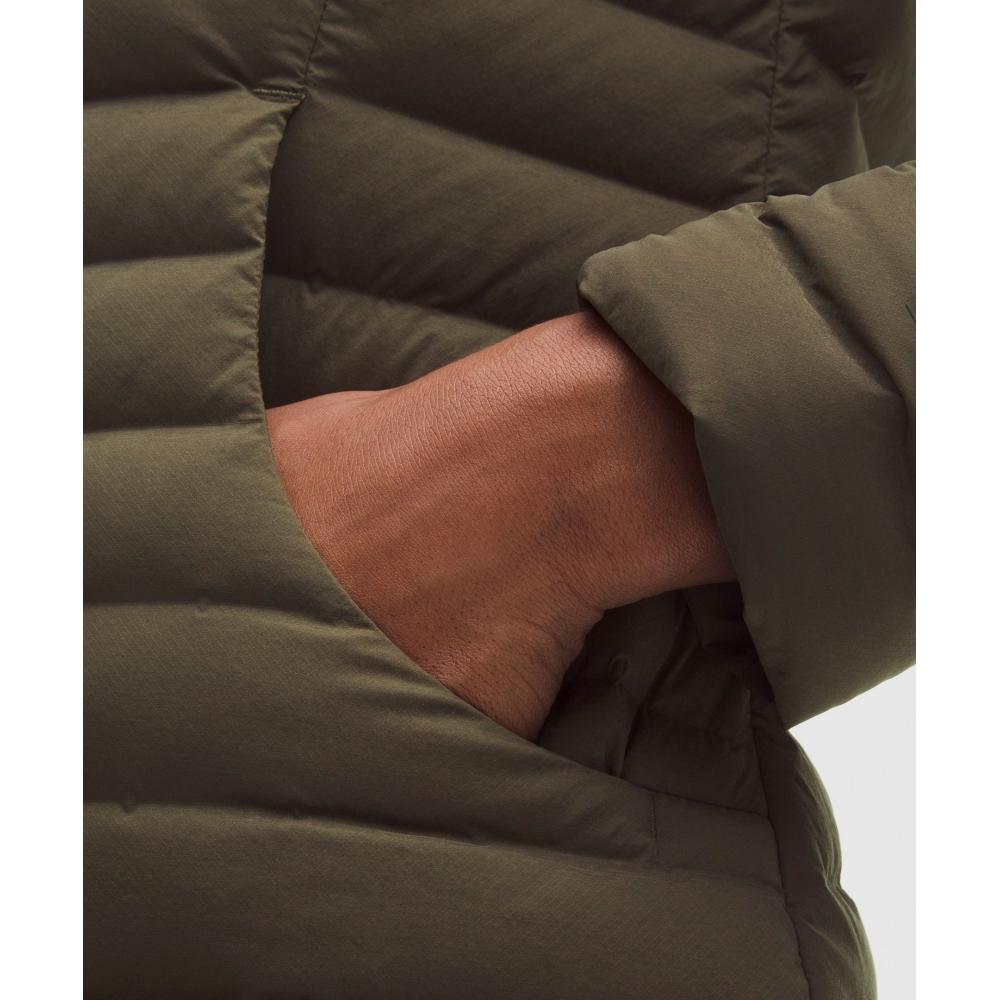 Lululemon Pack It Down Jacket Olive Brown
