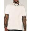 European Size " Wish You Were Here" Creative Print Summer Casual T-Shirt Short Sleeve For Men, Sporty Leisure Style, Fashion Crew Neck Top