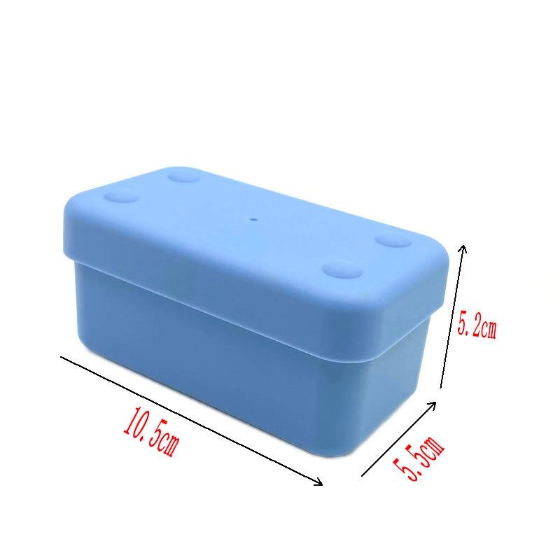 40 Holes Dental Plastic Endo Box With Ruler Files Bur Holder Blocks Stand Clean Autoclavable Sterilization Case Tools