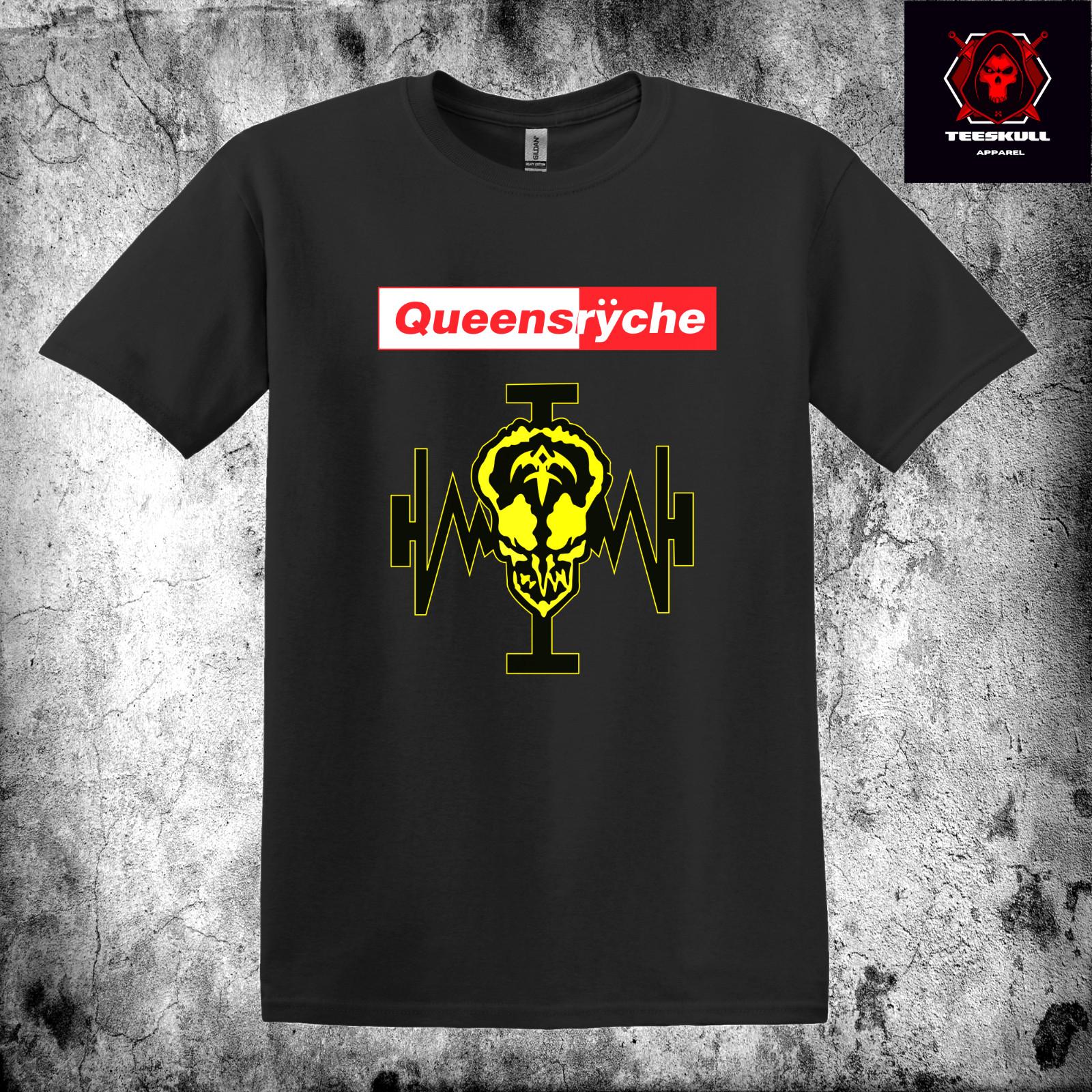 Queensrÿche Heavy Metal Rock Band Tee Heavy Cotton Unisex T-shirt S3XL XL