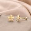 1Pair Ins Opal Flower  Earring For Women Ear Bone Nail Cartilage Earring