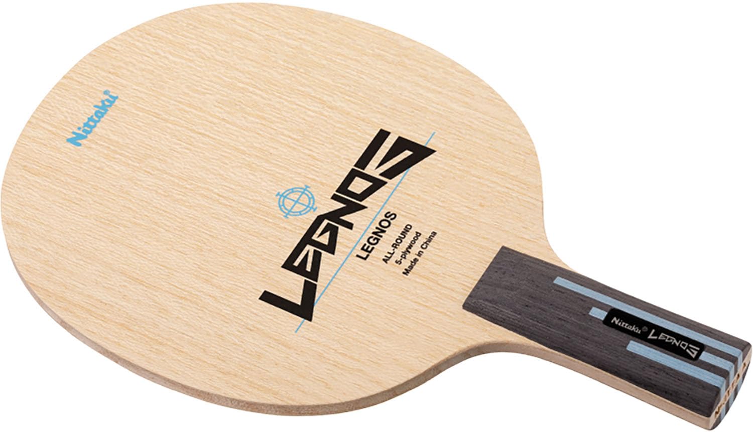 Nittaku Table Tennis C penhold NE6429 Racket, Legnos, 5-ply wood, All-around type, (Chinese grip),