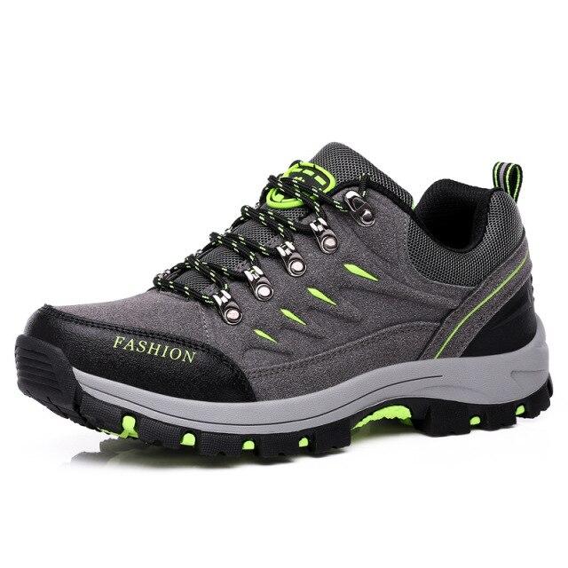 Hiking Shoes Winter Waterproof Trekking Top Quality Mens Sneaker Non -Slip Wear -Resistant Couple Outdoor Tourist Camping Shoes