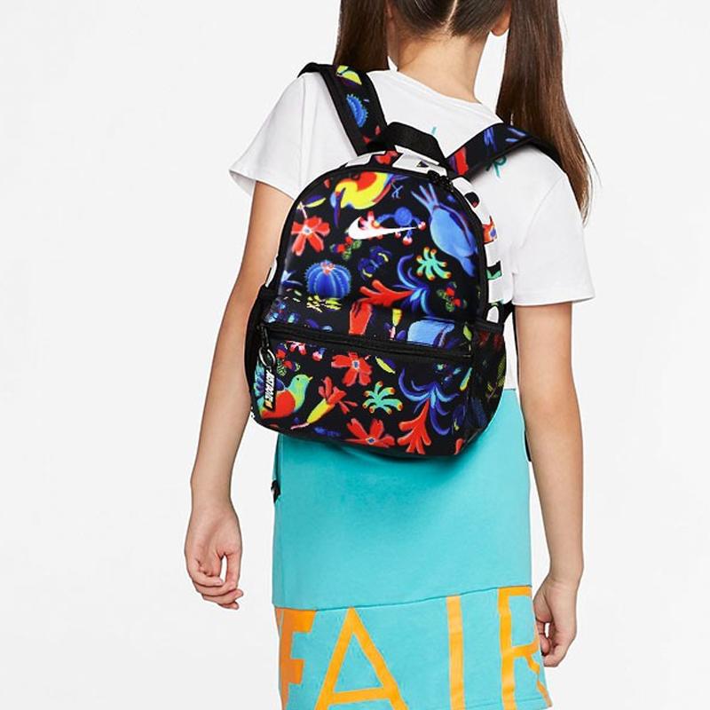 Nike Polyester Backpack Regular Women's Black Casual