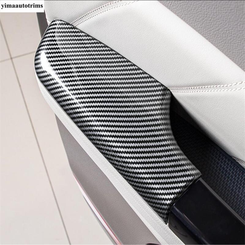 For Kia Carnival KA4  - 2024 Accessories ABS Car Inner Armrest Door Window Lift Switch Panel Decoration Cover Trim Interior