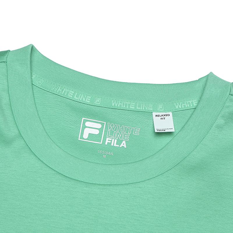 New FILA Lifestyle Regular T Shirt Women's Mole Green F11W528110F-GN