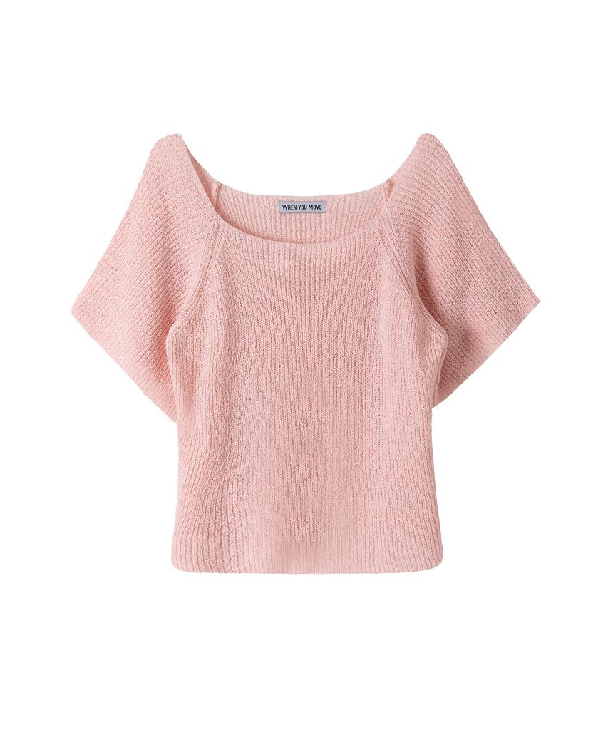 WHEN YOU MOVE Square Neck Summer Knit (3 Colors)