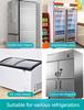 Thermal Insulation Film 50x80cm Aluminum Foil Cover with Magnetic Edge for Refrigerator Freezer Sunshade Window Heat Shield Waterproof Foldable