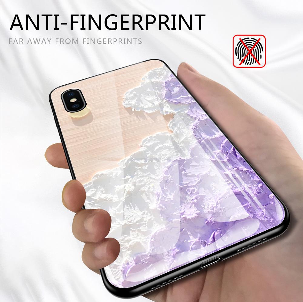 Tempered Glass Phone Case For iPhone 11 12 13 14 15 16 17 Redmi 10 12 14C Note10 Note14 Xiaomi 11Lite PocoC75 Soft Edge Shockproof Smooth Shell