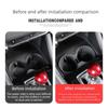 Interior Accessorie Anti-Slip Water Cup Tray Pad Tools For Mazda 3 -2026 Center Console Cup Holder Mat Non-Slip Storage Pad