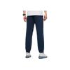 Anta Training Series Solid Color Mid Waist Cuffed Knitted Sports Pants Men Bottoms Midnight-Blue 152417306-2