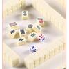 Waterproof China-Chic Mahjong Portable Mini Mahjong Creative Portable Outdoor Travel Mahjong