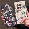 Case For OnePlus 15 13 13T 12 Cherry Bowknots Lips Disco Ball Pattern Shockproof Bumper Soft Silicone Cover For Oneplus Nord 5 13R 12R 11R 5G