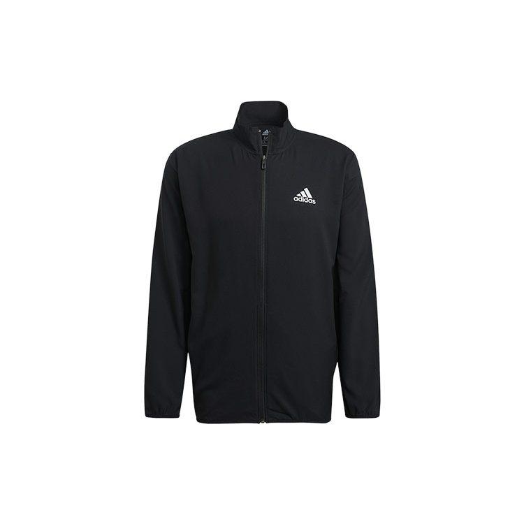 Adidas Jackets Men's Black Stand Collar Moderate Other GV5191