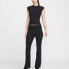 Nike T Shirts Women's Black Crew Neck Moderate IF0243-010