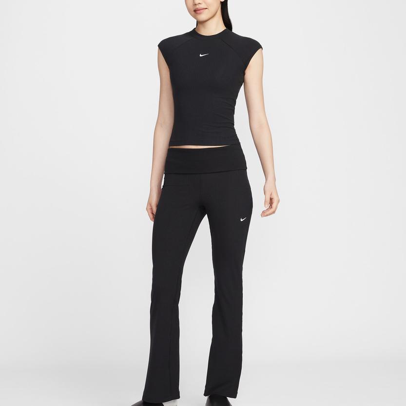 Nike T Shirts Women's Black Crew Neck Moderate IF0243-010