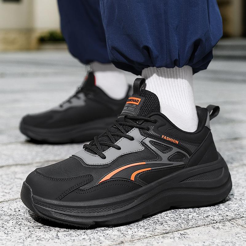 Simple Comfortable Slow Walking Shoes Ultra-light Soft-soled Breathable Running Shoes Non-slip and Wear-resistant Dad Shoes