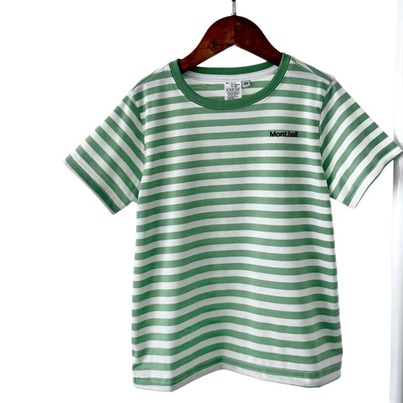 2026 Kids' Classic Summer Short Sleeve Striped Cotton T-Shirt