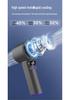 2025 Compact High-Speed Semiconductor Ice Fan with Digital Display and Powerful Wind