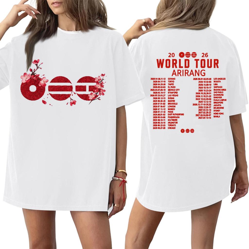 Unisex Adult and Kids Casual Letter Print Short Sleeve T-Shirt for Everyday Wear