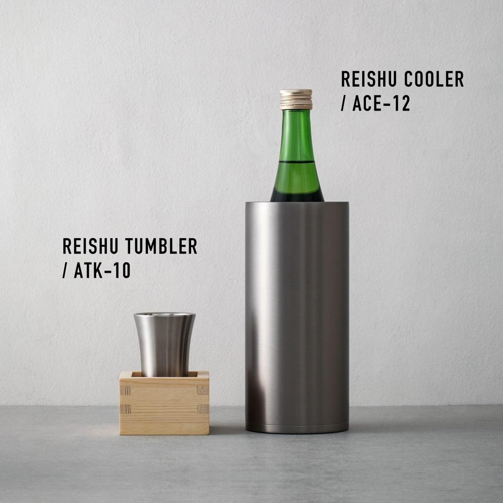 Peacock Thermos Industry Peacock Cold Sake Tumbler Home Izakaya Series 100ml Cold Storage Stainless Steel Vacuum Insulated Structure Cold Sake Sake