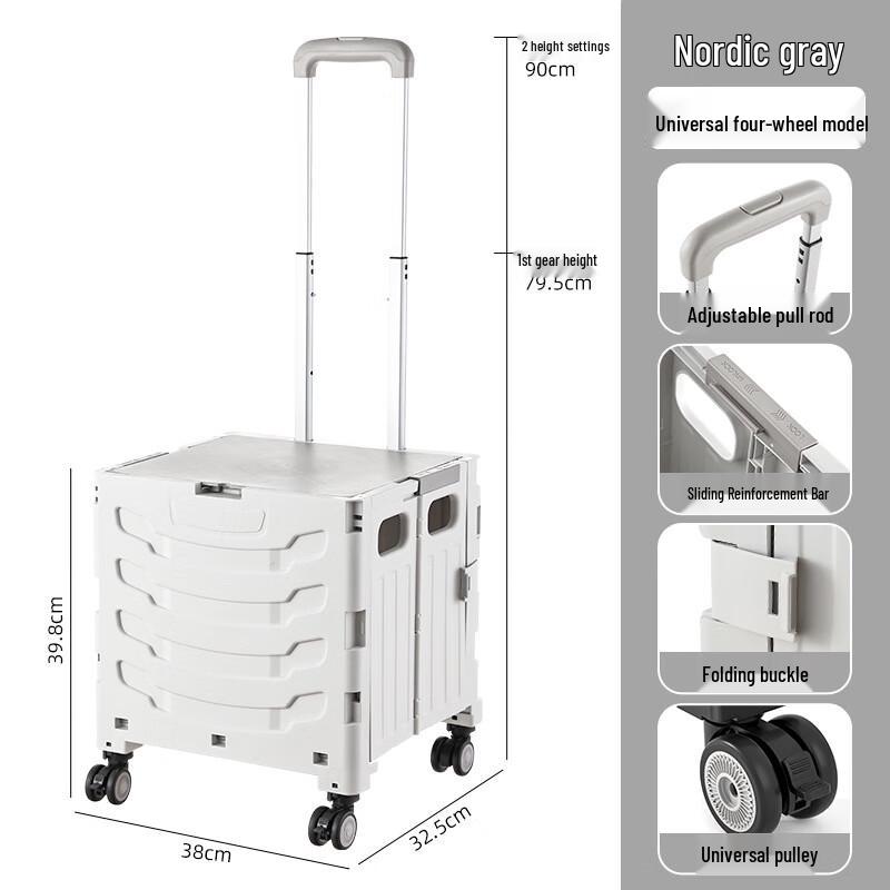 Foldable Shopping & Utility Cart