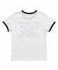 Damiswi Vintage Lettering Ringer T-Shirt_Charcoal