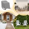 Rocking Chair Cover Windproof Adjustable Recliner Cover Non-Slip For Garden Yard Farm Lawn Courtyards Balcony