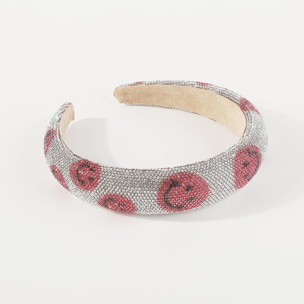 

Женщины Девушки Милая Улыбка Стразы Губка Повязка на Голову Ободок Взрослые Аксессуары для Волос Ювелирные Изделия для Волос