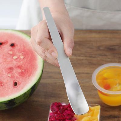 Stainless Steel Ice Cream Spoons Spoons Teaspoons Gelato Spoons Small Dessert Rust-Proof Cake Spoons