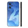 Genshin Impact Logo Black Silicone Phone Case For Xiaomi POCO X3 X4 NFC F3 F4 GT F5 M3 M4 M6 X5 X6 Pro 5G C55 C65 M5