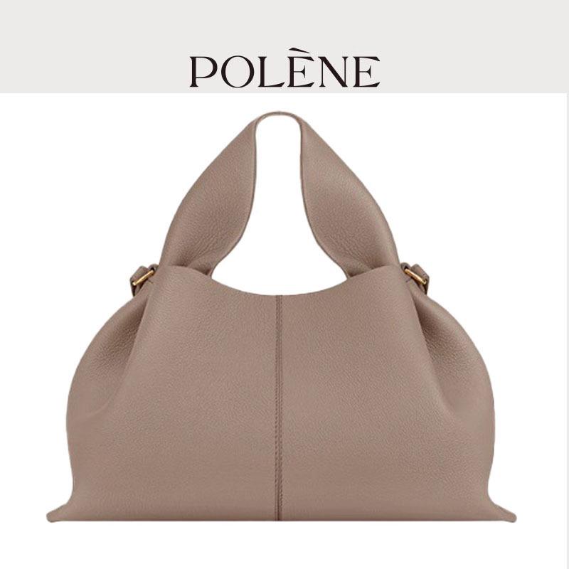 Polene Cloud Bag: Französische Nische Damen Retro Europäische & Amerikanische Handtasche, Unterarm Schulter & Crossbody Tasche, Leichter Luxus Mode.