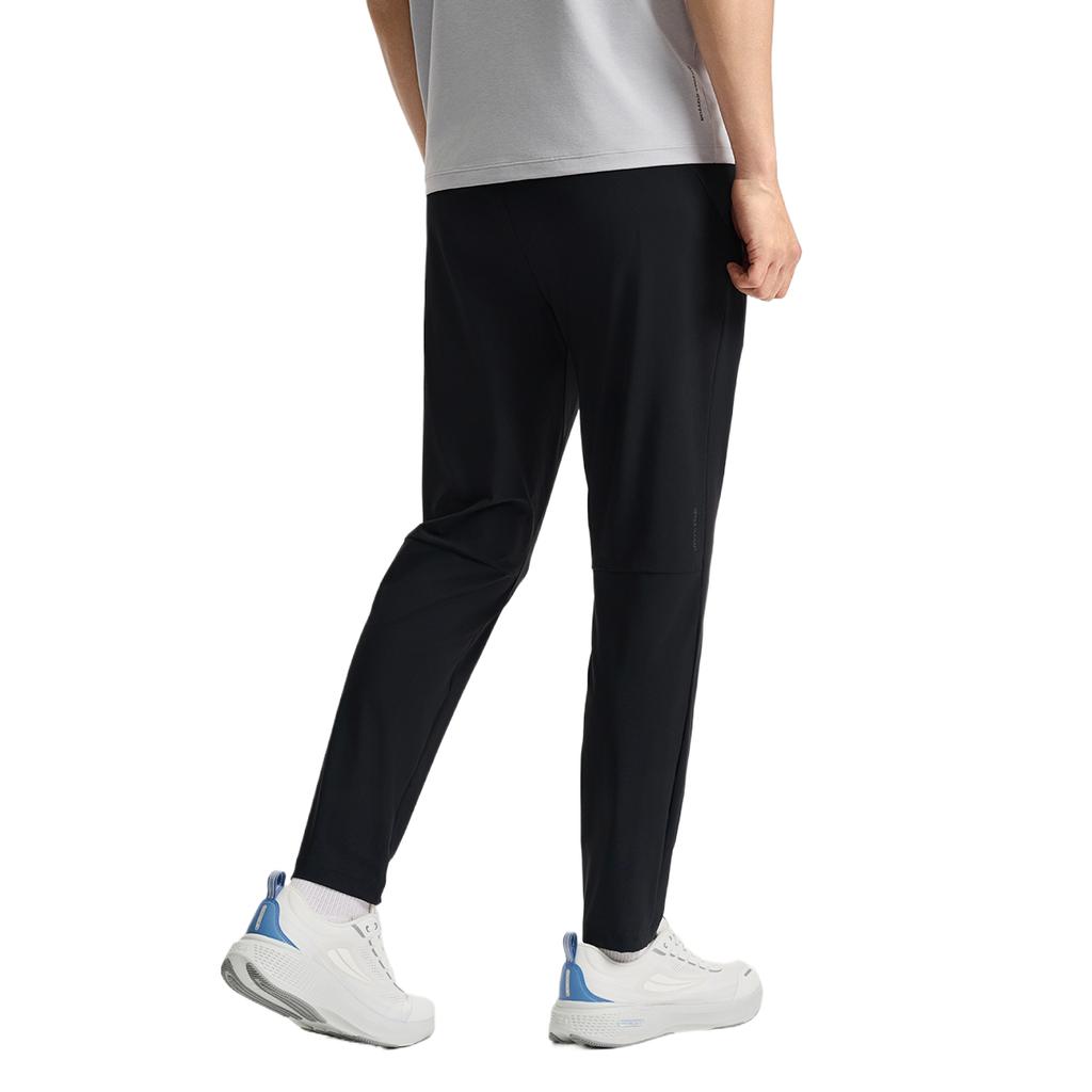 Fila Comfortable Classic Soft Skin-Friendly Knitted Sports Pants Men Bottoms Deep-Black A11M521607B-BK