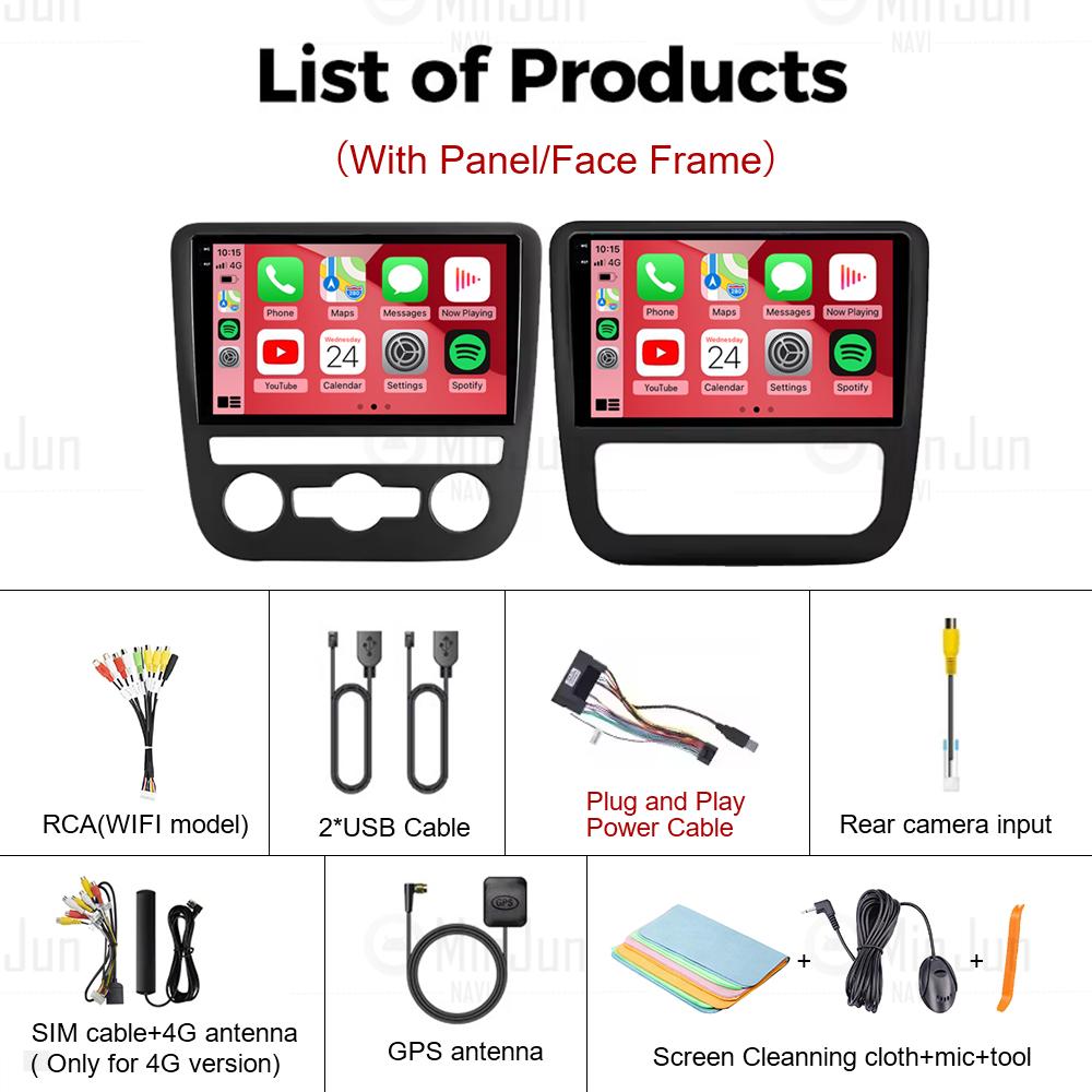 Android 14 Carplay Auto Car Radio Multimedia Player For Volkswagen Scirocco 3 III Mk3 2008 - 2014 Auto GPS Radio Stereo No 2din