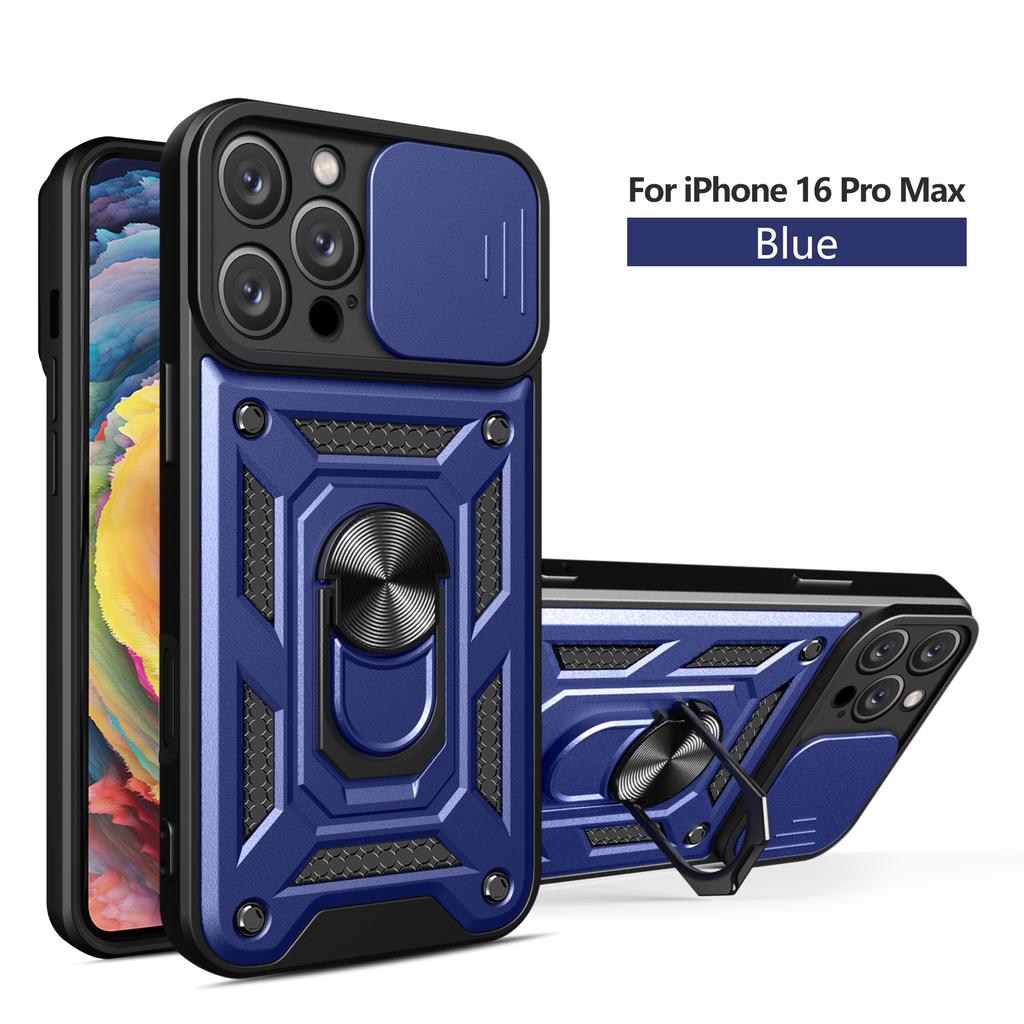 Applicable To iPhone17ProMax Window Push Mobile Phone Case Apple 16Pro All-inclusive 15 Anti-drop 14 Protective Case