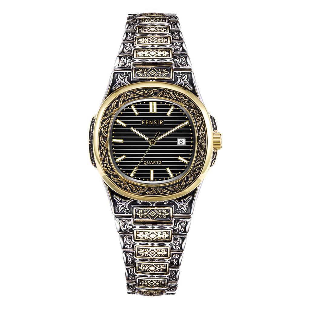 Luxus Herren Armbanduhr Leuchtend Wasserdicht Datum Herrenuhr Edelstahl Herren Quarzuhren Lässige Herrenuhr