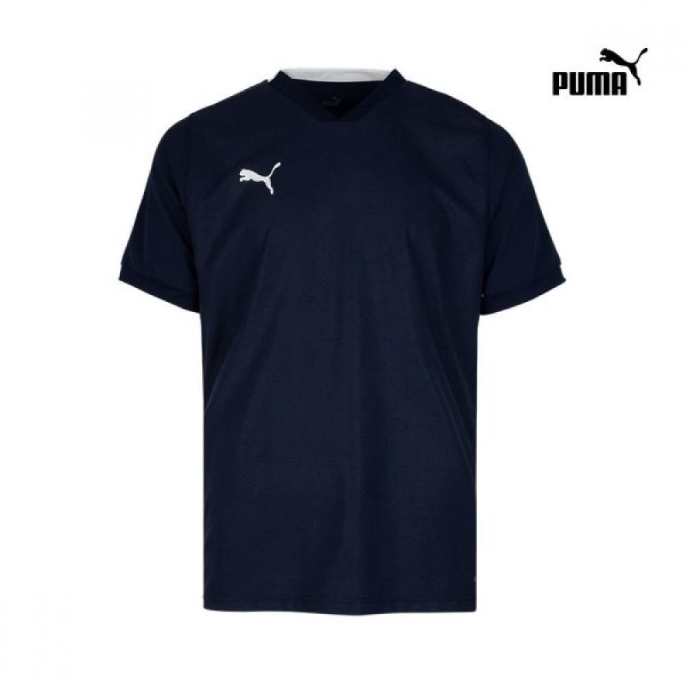 Puma Team Cup Training V Neck Short sleeVe Sports Jersey Model