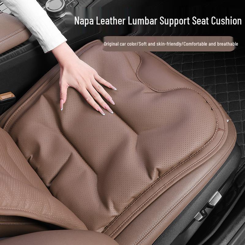 Xiaomi Ventilated All-Season Car Seat and Lumbar Support Cushions for Mercedes-Benz and BMW, with Integrated Rear Seat Trim.